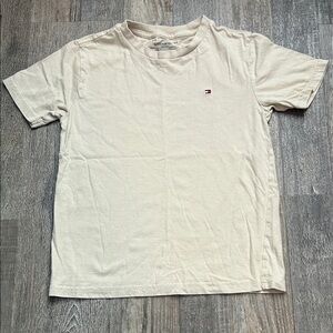 Tommy Hilfiger Men's Off-White Short Sleeve Tee